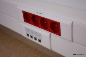 Gniazda teletechniczne i elektryczne 3
