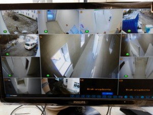 Monitoring, kamery