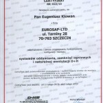 Certyfikat d+h - systemy oddymiania, zamknięć ogniowych i naturalnej wentylacji d+h