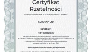 certyfikat rzetelnosci styczen